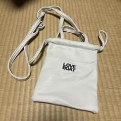 LOVE BOAT ショルダーバッグ ホワイト