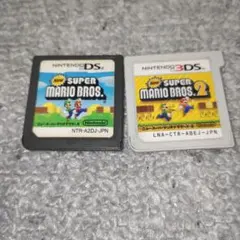 ニュースーパーマリオブラザーズ任天堂　ニンテンドーDS&3DS 2個セット