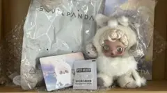 スカルパンダ　ぬいぐるみペンダント　mist