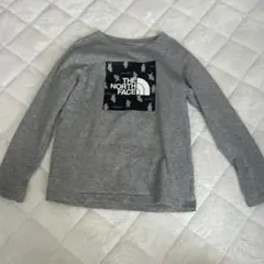 THE NORTH FACE 長袖カットソー グレー シレトコグマ 140