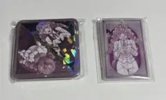 鬼滅の刃　モクテルバー　蜜璃　コレクションロト　グリッター缶バッジ＆チャーム