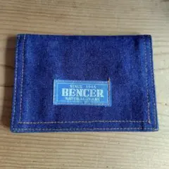 昭和レトロ BENCER デニム 小銭入れ 財布 ウォレット カードケース
