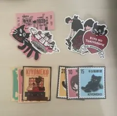 キヨ15周年くじ キヨ猫ステッカー①