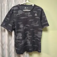 Reebok リーボック Tシャツ カモフラ柄 M