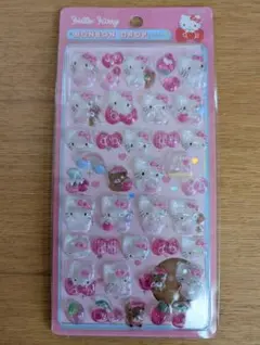 ハローキティ　ボンボンドロップシール