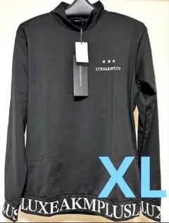 リュクスエイケイエムプラス AKM ゴルフウェア モックネック 長袖　裏起毛