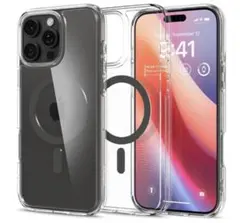 Spigen iPhone16 Pro Max ケース MagSafe対応クリア