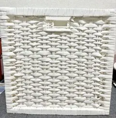 廃盤品　IKEA カラックス　バスケット　ホワイト2個セット