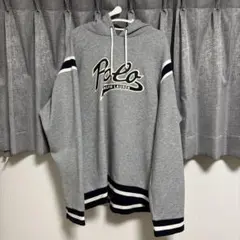 Polo Ralph Lauren スプリクトロゴ グレー パーカー XXL