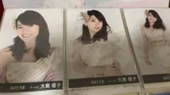 AKB48 生写真 2012.August 大島優子 3枚セット セミコンプ - メルカリ