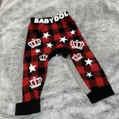 BABYDOLL チェック柄 ボトムス90㎝