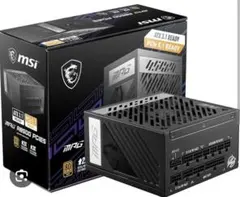 未開封　MSI A850G 電源ユニット 80PLUS GOLD　PCle5.1のサムネイル