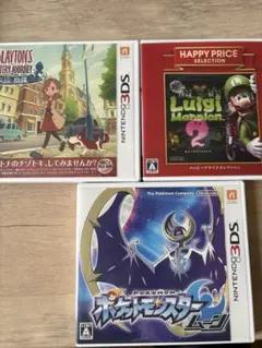 Nintendo 3DS ゲーム　3本セット