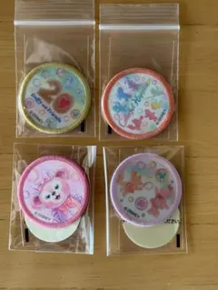 ディズニーシー　ダッフィー＆フレンズ　カラフルハピネス　ワッペン　シェリーメイ