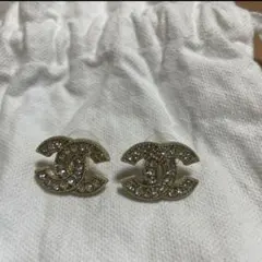 90s ヴィンテージCHANEL 片耳のみ ココマーク ピアス
