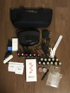 ohora ネイルシール・perabaseジェルネイルセット LEDライト付き