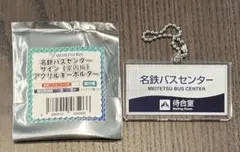 わく鉄スタンプラリー 西園寺 オリジナル駅名標キーホルダー 2個