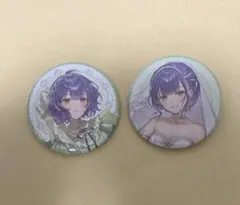 にじさんじ 七瀬すず菜 缶バッジ 東京ドームシティ - メルカリ
