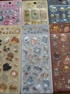 【本日のみ値下げ】きゅるるんシール　６枚セット