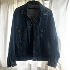 LEVI STRAUSS ダークブルーデニムジャケット Lサイズのサムネイル