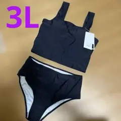 ❤️新品タグ付きTeddyshopブラック セパレート水着3L