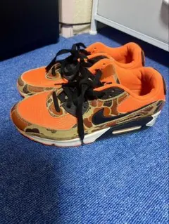 NIKE ナイキ エアマックス 迷彩オレンジ 24cm 90SPCW4039