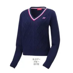 ヨネックス YONEX Vネックセーター ネイビー Sサイズ