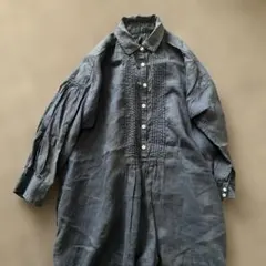 極美品】ピンクハウス タックヨークピコフリルシャツワンピース - メルカリ