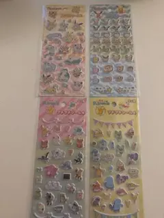 K*様 【正規品】　ポケモン　プチプチシール　4つセット