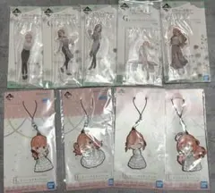五等分の花嫁　アクリルスタンド　ラバーストラップ