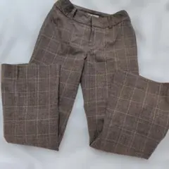 caujard チェック柄 スラックス 38