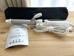 サロニア セラミックカールヘアアイロン 25mm SL-008SW
