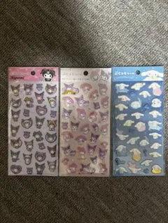 ぷくっとシール サンリオ 3枚セット