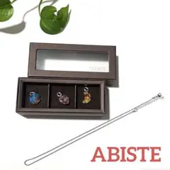 セール❣️ABISTE/アビステ クリスタルガラス3タイプ ネックレス
