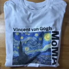 UNIQLO MoMA ゴッホ 星月夜 Tシャツ ホワイト M