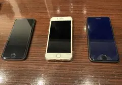 最終値下げ！3点セットiPhone 8 スペースグレー2点　ゴールド1点64GB