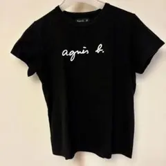 agnès b. 黒 Tシャツ T3