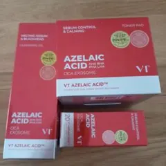 VT アゼライン酸 ３点セット クレンジング 美容液 トナーパッド