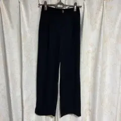 GU ワイドパンツ ボタン付き ゴム入り