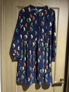 コーデュロイ ワンピース