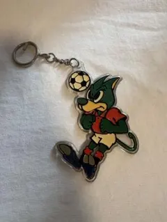 サッカー マスコット アクリルキーホルダー 当時物