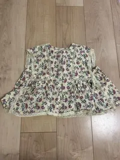 プティマイン お花柄トップス 80