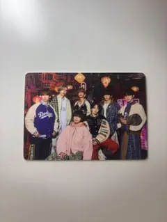 なにわ男子　HARD WORK トレカ