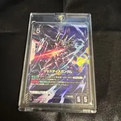 ガンダムカードゲーム ジャスティスガンダム LR+ パラレル