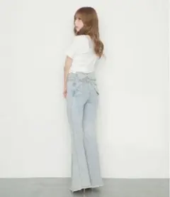 titty&Co バックリボンデニムパンツのサムネイル