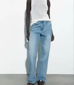 ZARA デニム ライトブルー EUR32