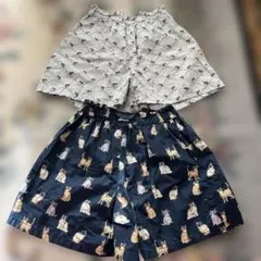 ユニクロ×ポール＆ジョー　キュロットパンツ　2着セット　140