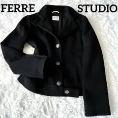 FERRÉ STUDIO フェレ 高級✨ ジャケット M相当 シルク混