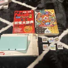 Nintendo 3DS LL ミントグリーン 本体 充電器あり