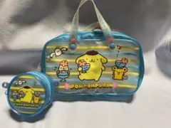 ポムポムプリン 手さげバッグ・丸ポーチセット